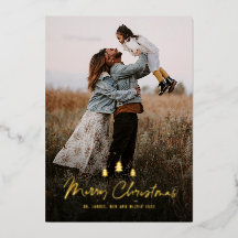 Modern Kerstboom Trio 2 foto Goud