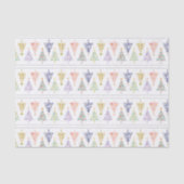 Modern kerstboom weefsel papier (Voorkant)