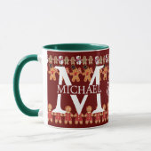 Modern Kerstbrood Monogram Kerstvakantie  Mok (Links)