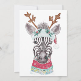 Modern kerstcadeau idee kaart