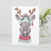 Modern kerstcadeau idee kaart (Staand voorkant)