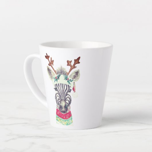 Modern kerstcadeau idee Latte Mok (Linkerhoek)