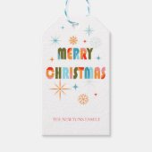 MODERN KERSTCADEAU LABEL CADEAULABEL (Voorkant)