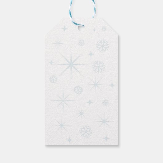 MODERN KERSTCADEAU LABEL CADEAULABEL (Achterkant)