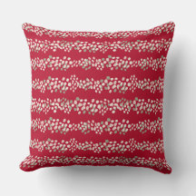 Modern kerstdecor rood en roze