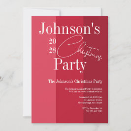 Modern kerstfeest rode streep kaart