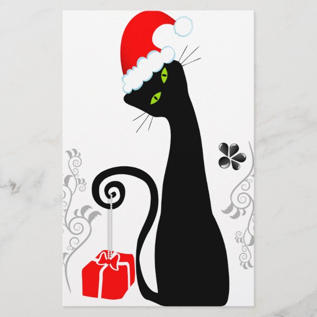 Modern kerstKat (Voorkant)