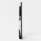 Modern kerstKat Case-Mate iPhone Case (Achterkant/links)