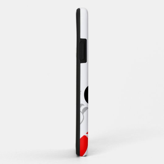 Modern kerstKat Case-Mate iPhone Case (Achterkant/rechts)