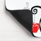 Modern kerstKat Muismat (Hoek)