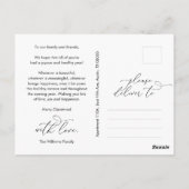 Modern, Kerstmis, Familiefoto, Oh zo vrolijk Briefkaart (Achterkant)