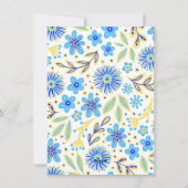 Modern Kerstmis Foto Feestdagenkaart (Achterkant)