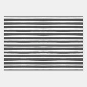 Modern | Kerstmis | Goud | Minimalistisch Inpakpapier Vel (Voorkant 3)