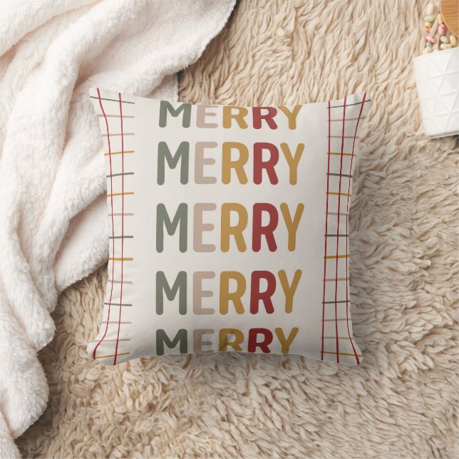 Modern Kerstmis  Kussen (Deken)