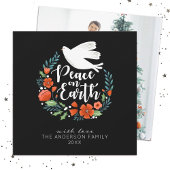 Modern Kerstmis Merry Christmas Kerstkaart