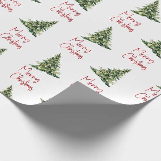 Modern kerstpapier cadeaupapier (Hoek)