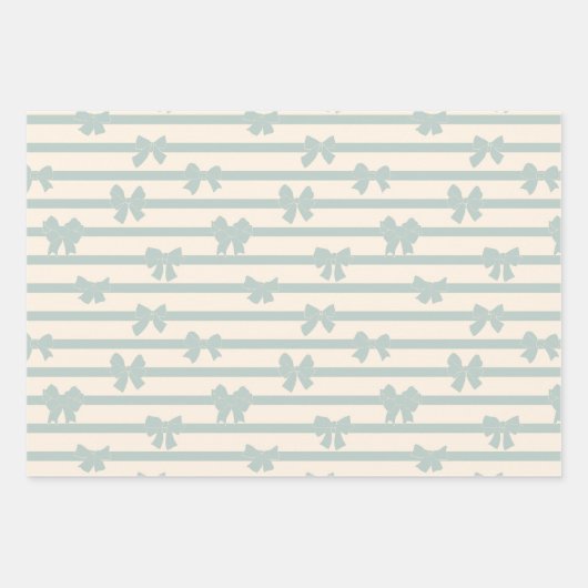 Modern kerstpapier inpakpapier vel (Voorkant 2)