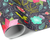 Modern kerstpatroon cadeaupapier (Rol Hoek)