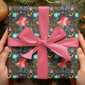 Modern kerstpatroon cadeaupapier