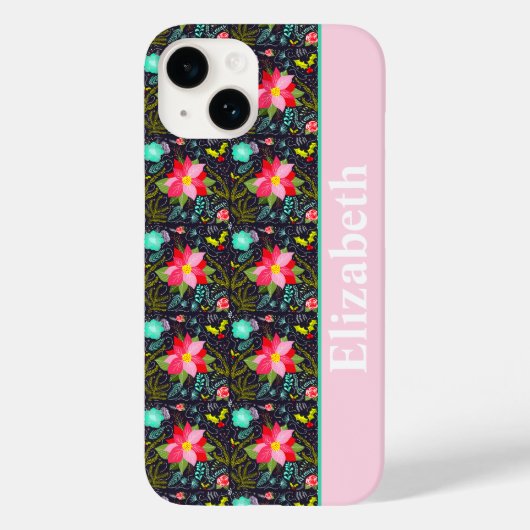 Modern kerstpatroon Case-Mate iPhone case (Achterkant)