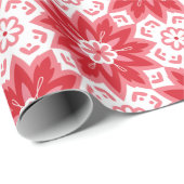 Modern kerstpatroon inpakpapier (Rol Hoek)