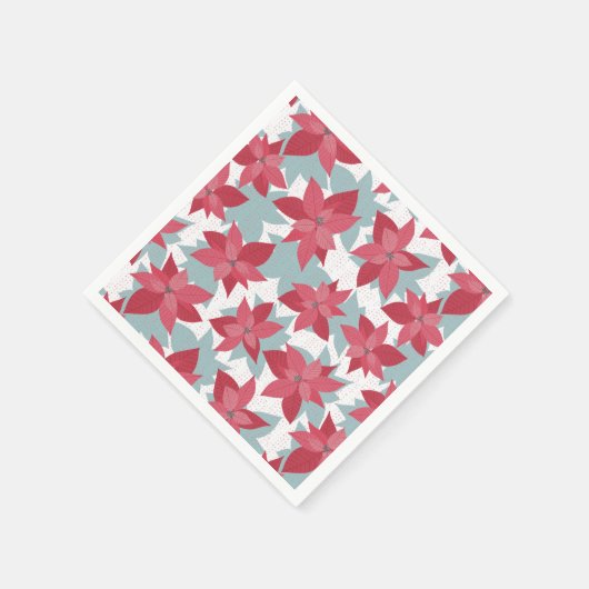 Modern kerstpatroon servet (Hoek)