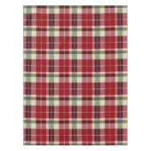 Modern kerstplakweefsel tafelkleed (Voorkant)