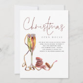 Modern kerstscript kaart (Voorkant)