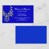 Modern Ketting juwelen Visitekaartje (Voorkant / Achterkant)