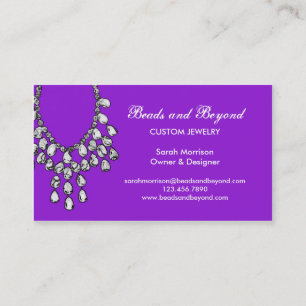 Modern Ketting juwelen Visitekaartje