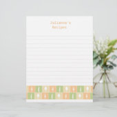 Modern Keuken Recept Multomap Invoegen Letter Pagi (Staand voorkant)