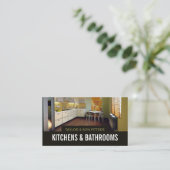 Modern Keukenontwerp, keuken en badkamer Fitter Visitekaartje (Staand voorkant)
