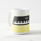 Modern Keyboard Synth: 3D Model: Mok (Voorkant links)