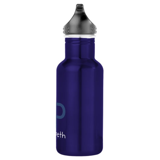 Modern Kinder blauw, speciaal aangepast klein Waterfles (Rechts)