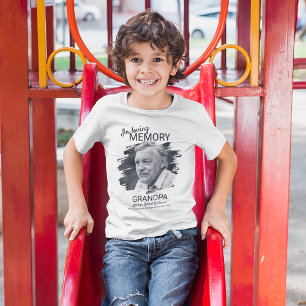 Modern   KINDER   Foto Memorial T-Shirt