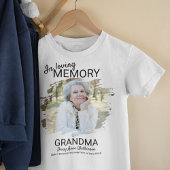 Modern | KINDER | Grandma Photo Memorial T-shirt