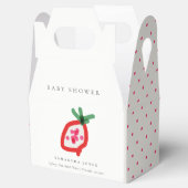 Modern Kinder met hand getekend Baby shower Bedankdoosjes (Geopend)