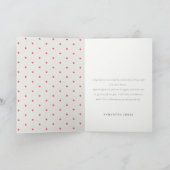 Modern Kinder met hand getekend Baby shower Bedankkaart (Binnen)