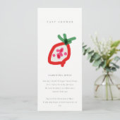 Modern Kinder met hand getekend Baby shower Kaart (Staand voorkant)