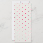 Modern Kinder met hand getekend Baby shower Kaart (Achterkant)