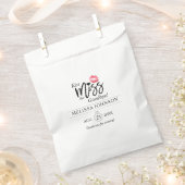 Modern Kiss Miss Goodbye Dank u Vrijgezellenfeest Bedankzakje (Geknipt)