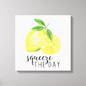 MODERN KITCHEN LEMON PUN CANVAS AFDRUK (Voorkant)