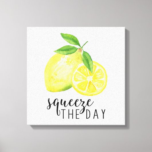 MODERN KITCHEN LEMON PUN CANVAS AFDRUK (Voorkant)