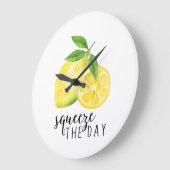 MODERN KITCHEN LEMON PUN GROTE KLOK (Hoek)