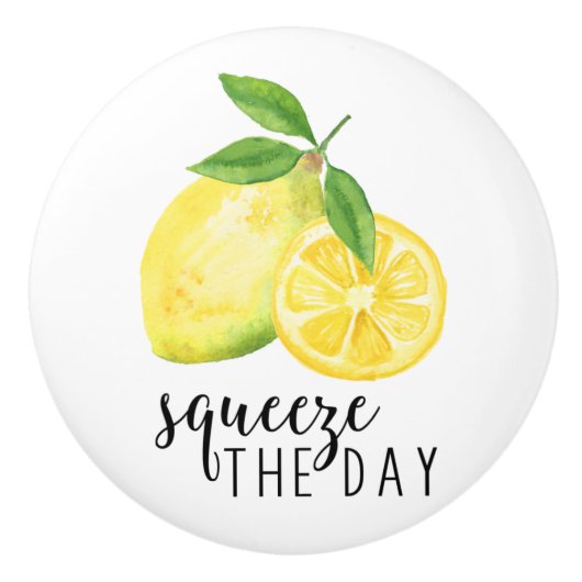 MODERN KITCHEN LEMON PUN KERAMISCHE KNOP (Voorkant)