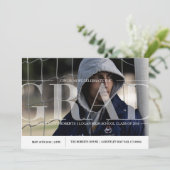 Modern klassiek afstudeerfeest | Genderneutraal Kaart (Staand voorkant)