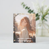 Modern & Klassiek: Bezoek Boston Briefkaart (Staand voorkant)