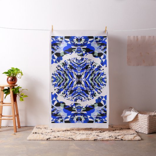 Modern Klassiek Blauw..... Stof (Voorbeeld)