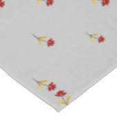 Modern klassiek bloemenpatroon tafelkleed (Gekanteld)