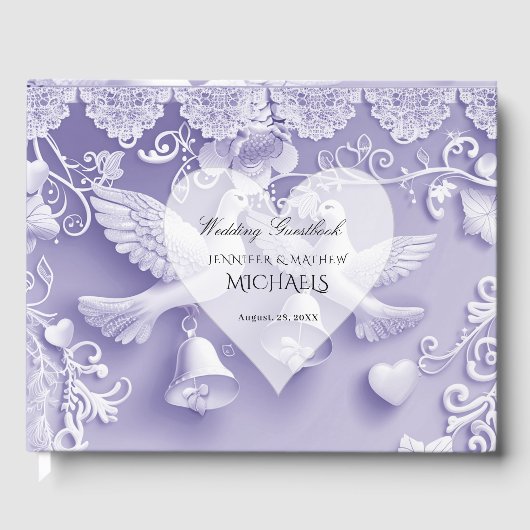 Modern klassiek gastenboek (Voorkant)